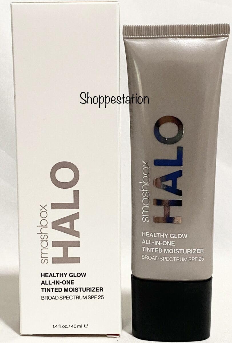 SmashBox Halo Healthy Glow All-In-One Tinted Moisturizer SPF 25 - Tan for Women 1.4 oz Foundation