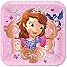 Sofia The First Party Pack for 16 Guests - 16 Dessert Plates and 16 Beverage Napkins