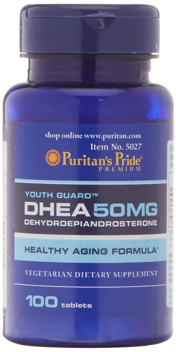 Puritan's Pride DHEA 50 mg100 Tablets Free Shipping eBay