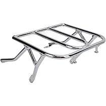 Moto Arrière Porte Bagages Pour DAX ST70 CT70 ST90 ST50 CT50 Moto Étagère Arrière Support De Valise À Bagages Arrière En Alliage D'acier Chromé Remplacement Porte Bagages Arrière