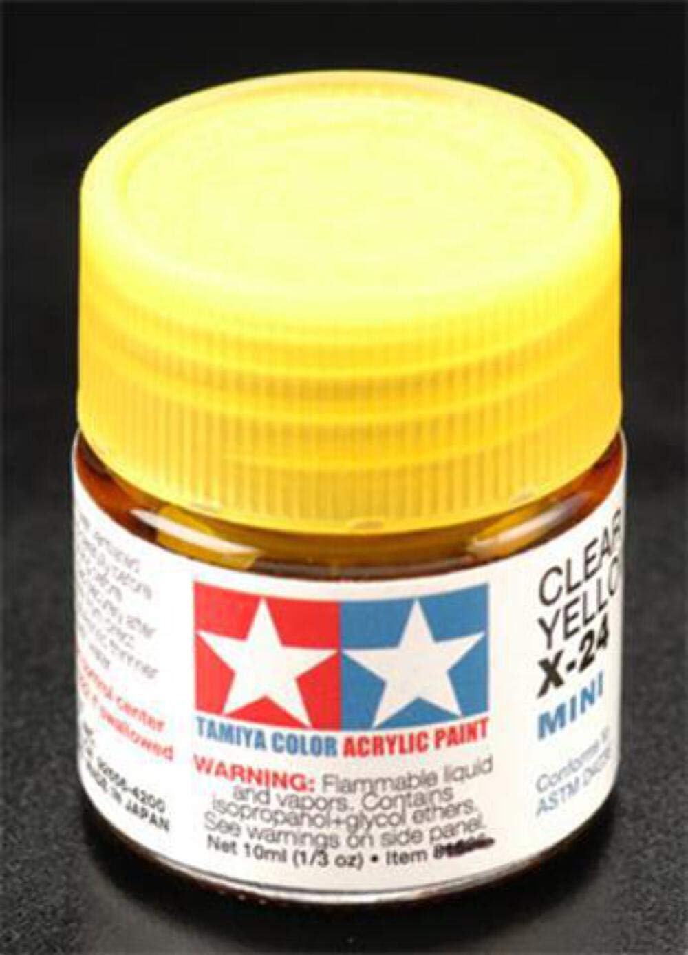 Tamiya Acrylic Mini X-24 X24 Clear Yellow
