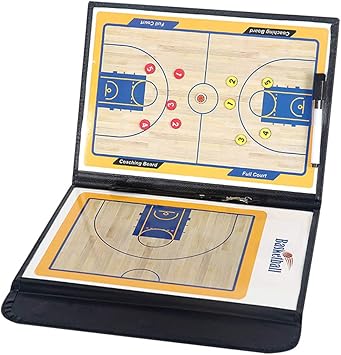 Amazon バスケットボール 作戦板 作戦ボード 専用作戦盤 折りたたみ Nidanunu 作戦板