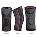 Knee Brace - Knee Sleeve - Knee Support - Compression Knee Brace for Running CrossFit Powerlifting - Knee Compression for Women - Men - 1 Pair