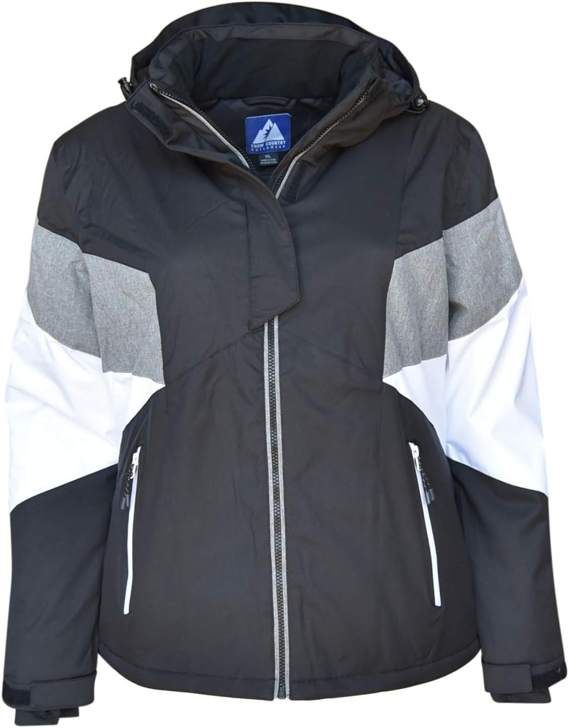 Women's Extended Plus Size Moonlight Insulated Ski Coat Jacket