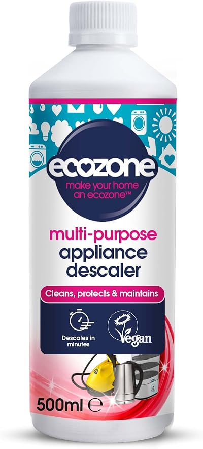 EcoZone Multi-Purpose Appliance Descaler 500ml - Kettles, Irons, Dishwashers