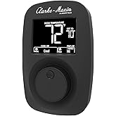 9420-381 Cooling & Heating Wall-Mounted Digital Thermostat - Black, Easy Installation, Low Power Consumption