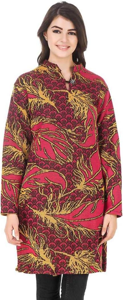 Kiba Retail Winter wear Full Sleeve Regular Neck Wollen Kurti Size (S, M, L, XL) for Women/Girls Single Kurti