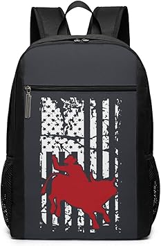 bull riding backpack