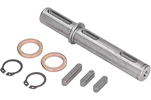 FTVOGUE Stepper Motor Output Shaft Extension Adapter 18mm Diameter 128mm Length for Stepper Motor Shaft Coupling