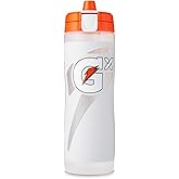 Gatorade Gx Plastic Squeeze Bottle, White, 30oz