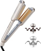 TYMO ROVY Hair Waver Crimper 25mm Ceramic Tourmaline Dual Voltage Gold