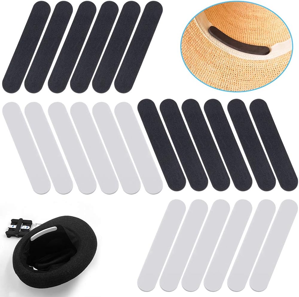 KLYNGTSK 24 PCS Hat Size Reducer EVA Foam Hat Size Tape SelfAdhesive