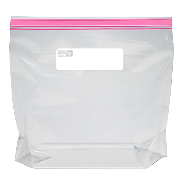 AMAZON BASICS RECLOSABLE GALLON FOOD STORAGE BAGS, BPA FREE, 120 COUNT