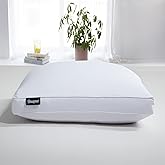 Beautyrest Sateen Cotton Hypoallergenic European White Goose Down Pillow with 2'' Gusset
