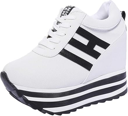 black platform shoes amazon