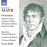 JOHANN SIMON MAYR:OVERTURES                        image