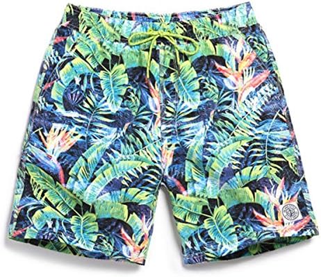 Sexy Panyan Mens Swin Trunk Tree Printed Summer Beach Surfing Boardshorts GMA639 XL