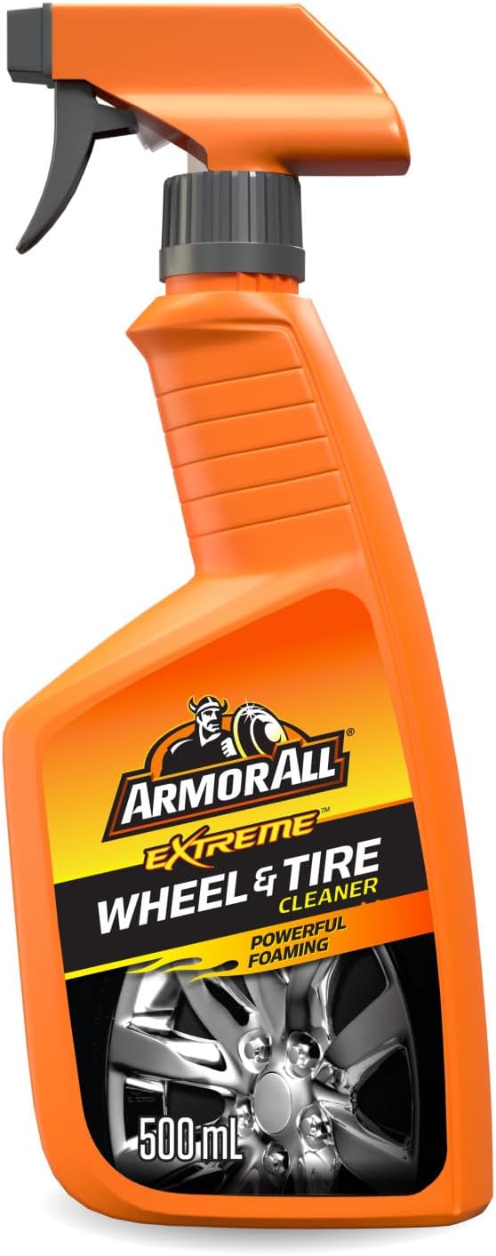 Armor All Wheel & Tyre Cleaner 500ml Triple Action Foaming Formula UK Made