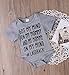 Newborn Baby GOT MY MIND ON MY MOMMY Funny Bodysuits Rompers Outfits Gray(6-12M, gray)