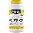 Healthy Origins Extra Virgin Olive Oil 1,250 mg (Made with Organic Extra Virgin Olive Oil, Non-GMO, Gluten Free, Cardiovascular Support), 120 Softgels