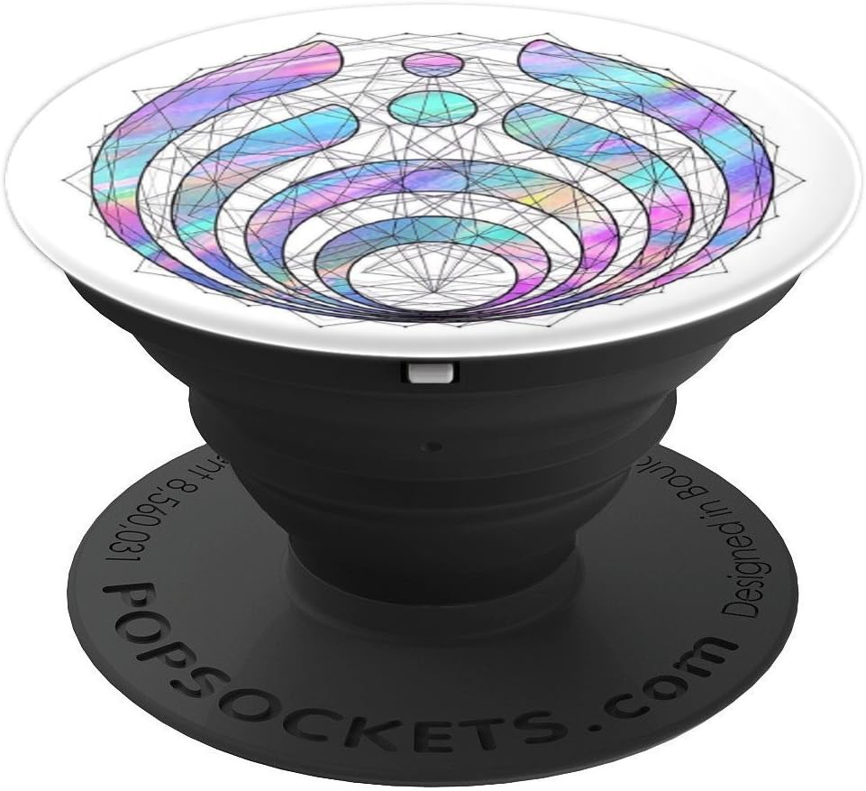 Bassnectar Reflective Bassdrop PopSockets PopGrip: Swappable Grip for Phones & Tablets