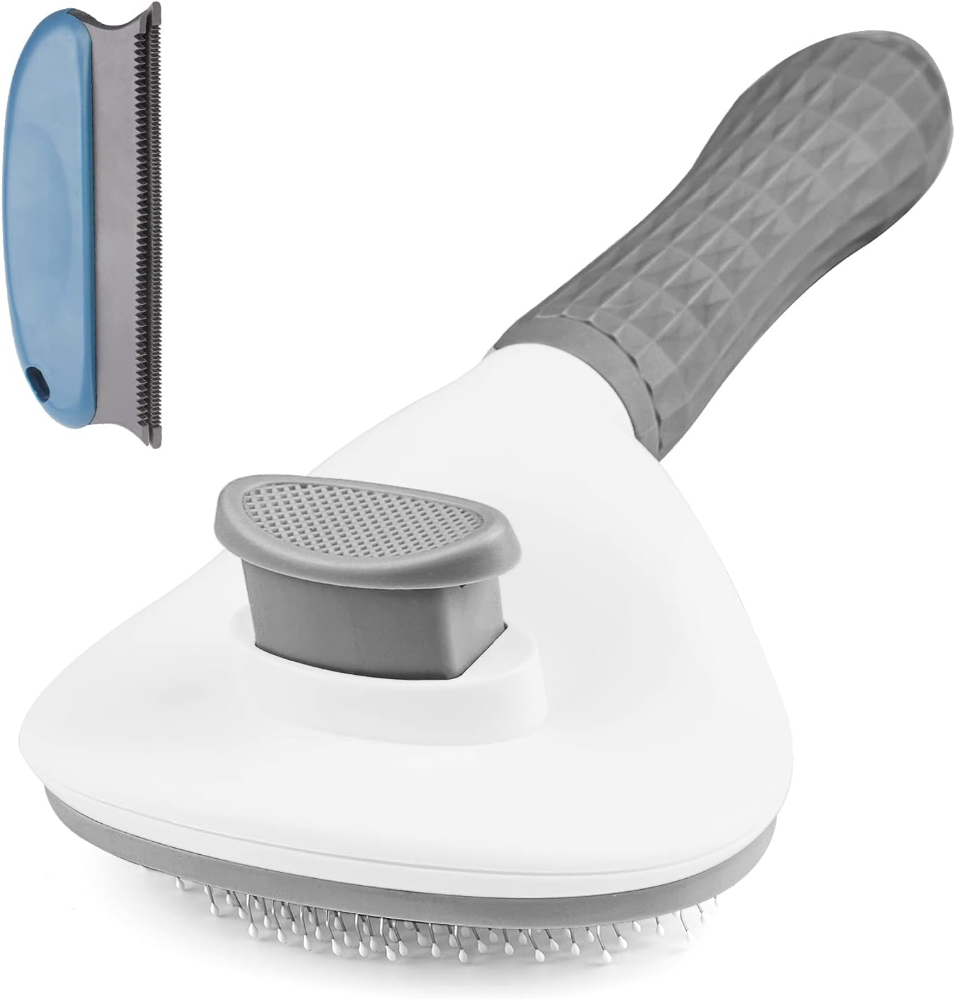 Aumuca Cat Brush and Dog Brush, Cat Brush for Shedding and Grooming with Long or Short Hair Self Cleaning Slicker Brush