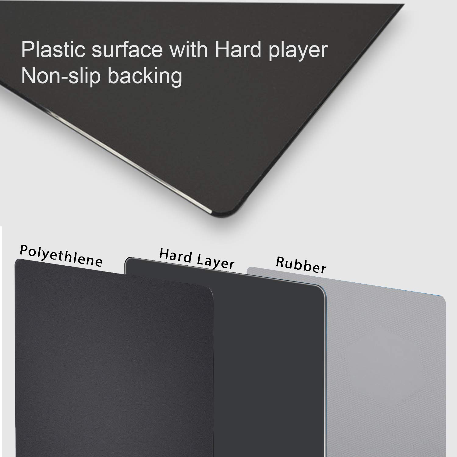 BitechPro Hard Gaming Mouse Pad with Enhance Precision and Smooth
