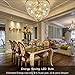 SANSI E12 LED Candelabra Light Bulb, 65 Watt Equivalent 650 Lumens, 6W Ceramic LED Candle Light Bulbs, Soft Warm White 2700K Chandelier Bulbs, Non-Dimmable 3-Pack