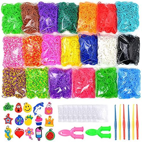 9200+ Colorful Rubber Bands Refill Set