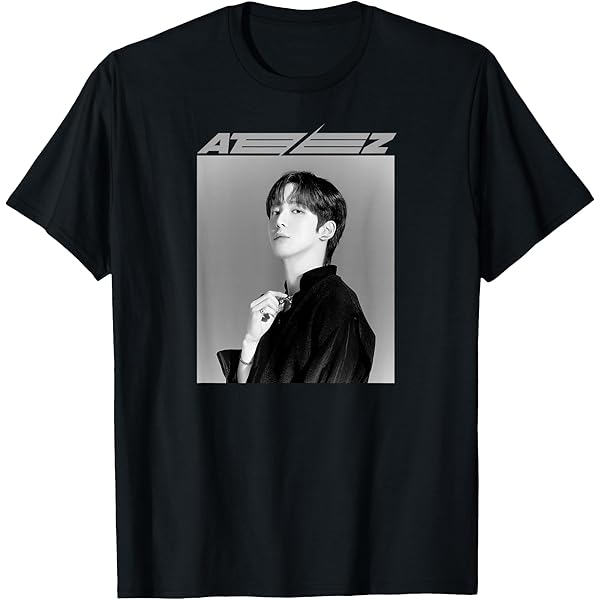 Amazon.com: ATEEZ Official Merch Exclusive Hongjoong T-Shirt