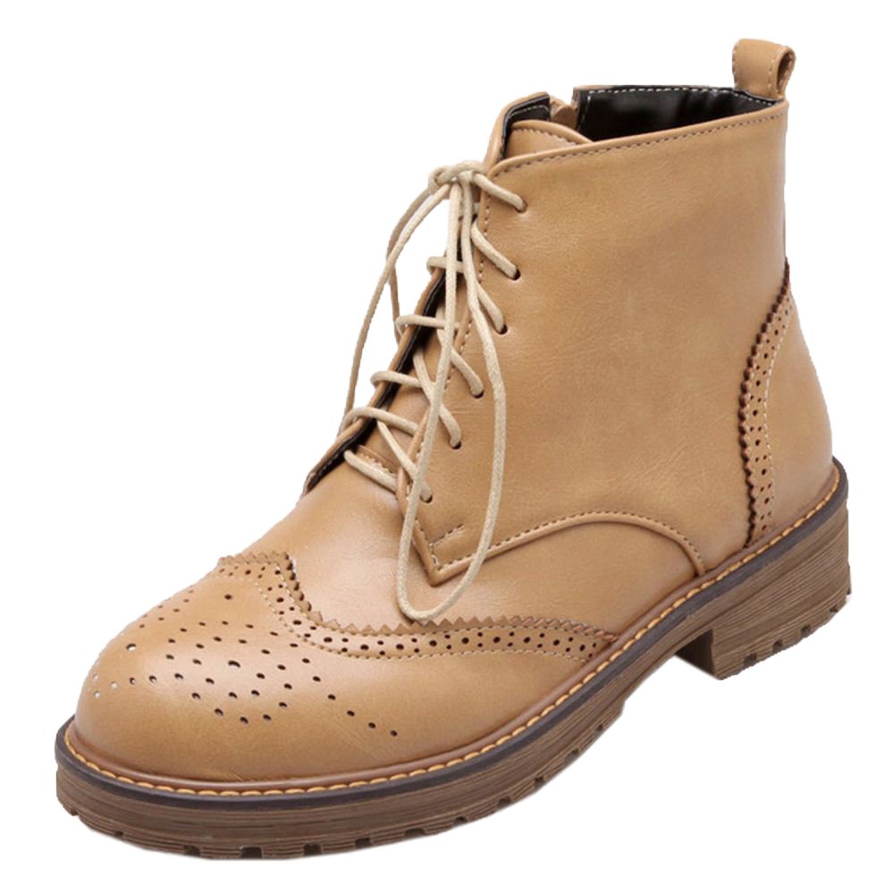 Women Zuban Chila Fashion Heel Low Boots Ankle & Bootie