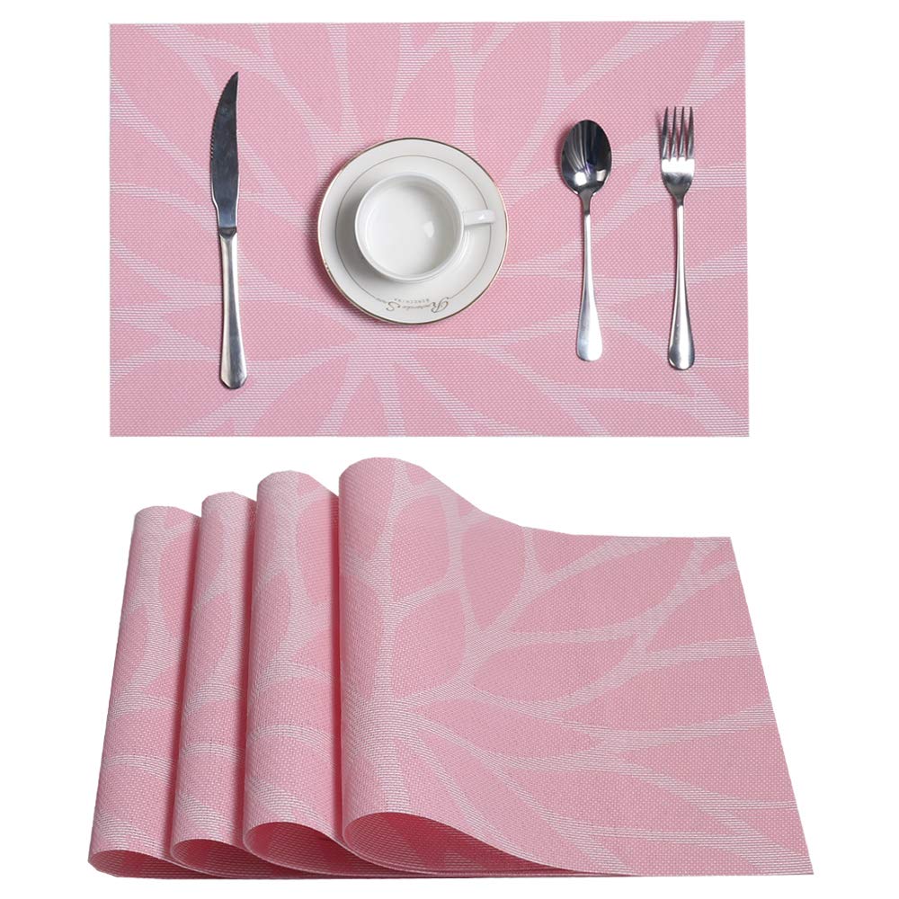Best Pink Placemats For Dining Table