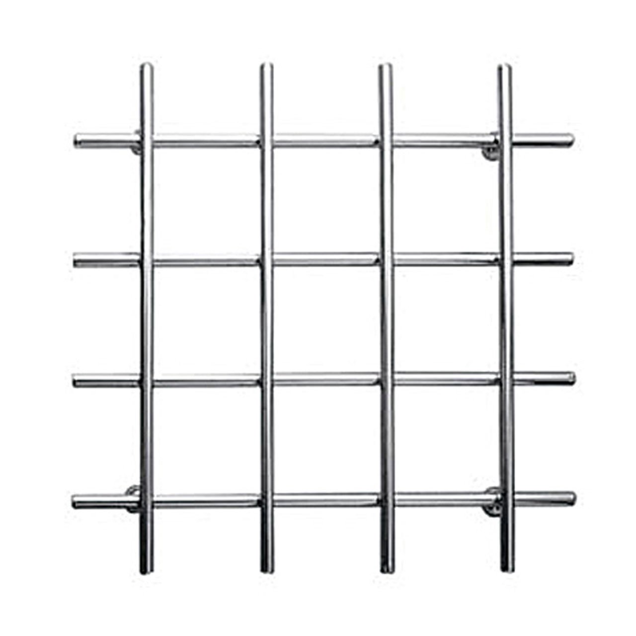 Premier Housewares Trivet - Chrome, H1 x W21 x D21cm, Silver