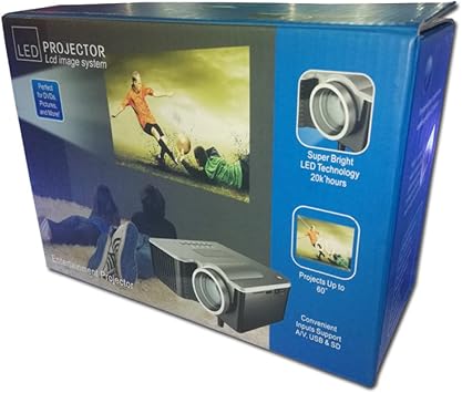 Proyector Micro Proyector LED Proyector Casero HD: Amazon.es ...