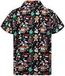 Funky Hawaiian Shirt, Shortsleeve, X-Mas, Christmas