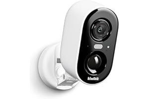 Kiwibit Security Cameras Wireless Outdoor, 2K Outside Camera for Home Security, Battery Camera, Magnetic Mount, AI Detection, Color Night Vision, Spotlight, Waterproof, 2.4GHz WiFi, Cloud & SD Storage