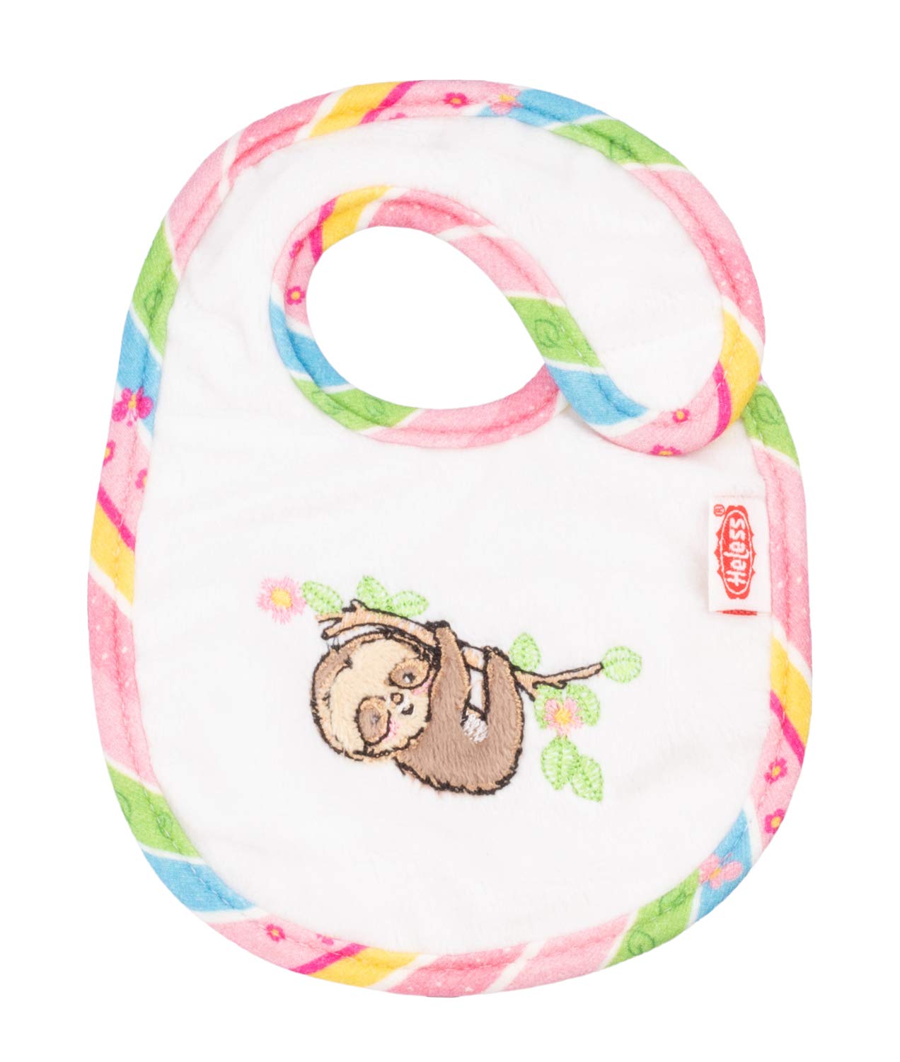 Heless 979 Bib for Dolls, Sloth Fluffy Size 38-45 cm