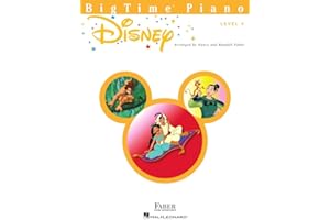 BigTime Piano: Disney - Level 4 | Intermediate Disney Piano Sheet Music Songbook for Solo Players | 12 Iconic Film Arrangements | Faber Piano Adventures Book with Classic and Contemporary Favourites