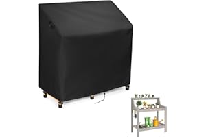 Jungda Outdoor Garden Potting Bench Table Cover, Universal Patio Potting Table Cover - 46 x 20 x 59 Inch