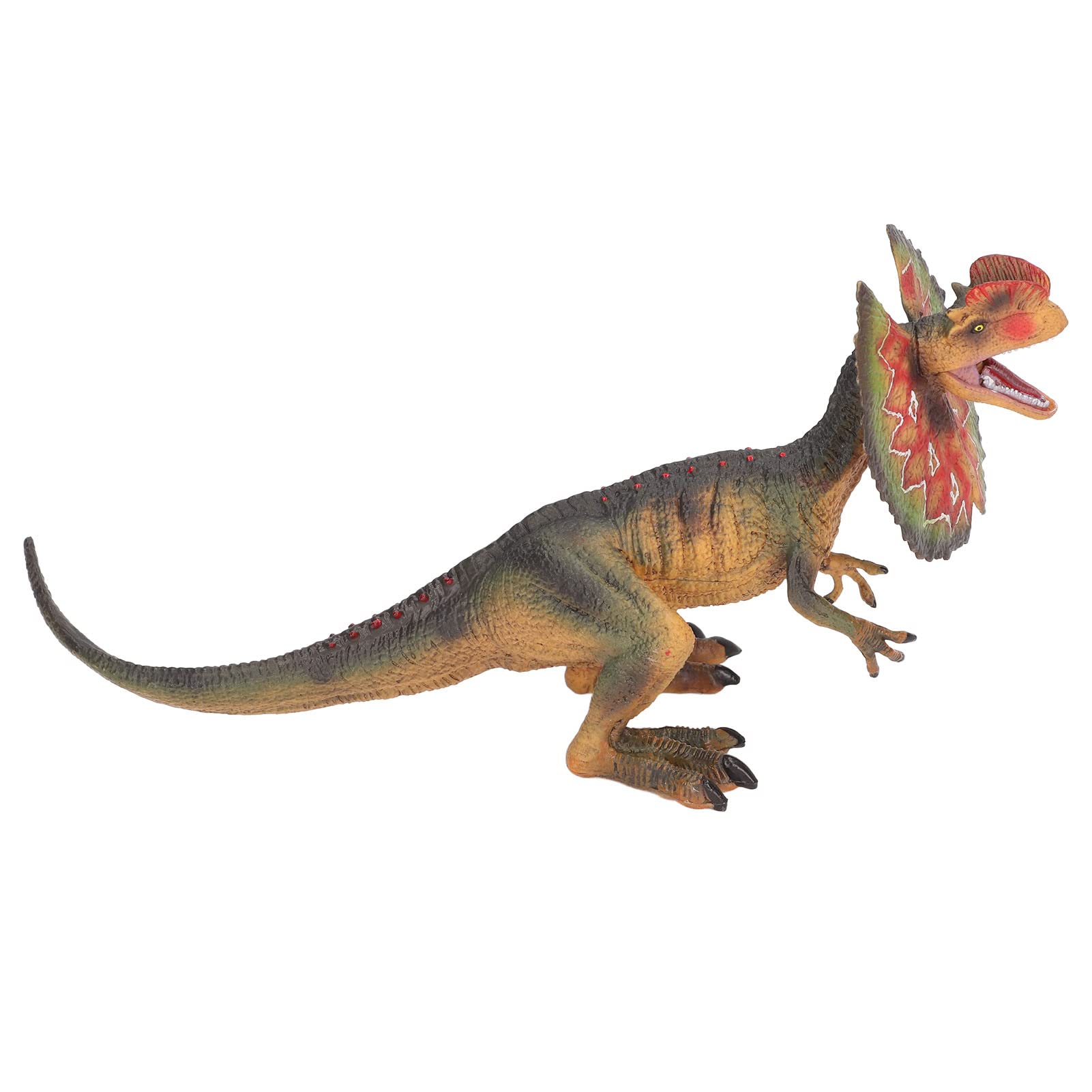 Fdit Dilophosaurus Model Figurine with Clear Texture, Perfect Dinosaur Toy for Kids, Stimulate Imagination, Great Home Decoration, Applicable for Kids 3+