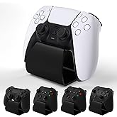 PlayVital Stand-AL Game Controller Stand for ps5, for ps4, Universal Desktop Display Gamepad Stand for Xbox Series X/S, Xbox One, Aluminium Metal Controller Stand Holder for Switch 2 Pro - Black