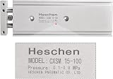 Heschen CXSM 15-100 Aluminum Pneumatic Slide Air Cylinder 15mm Bore 100mm Stroke view 2