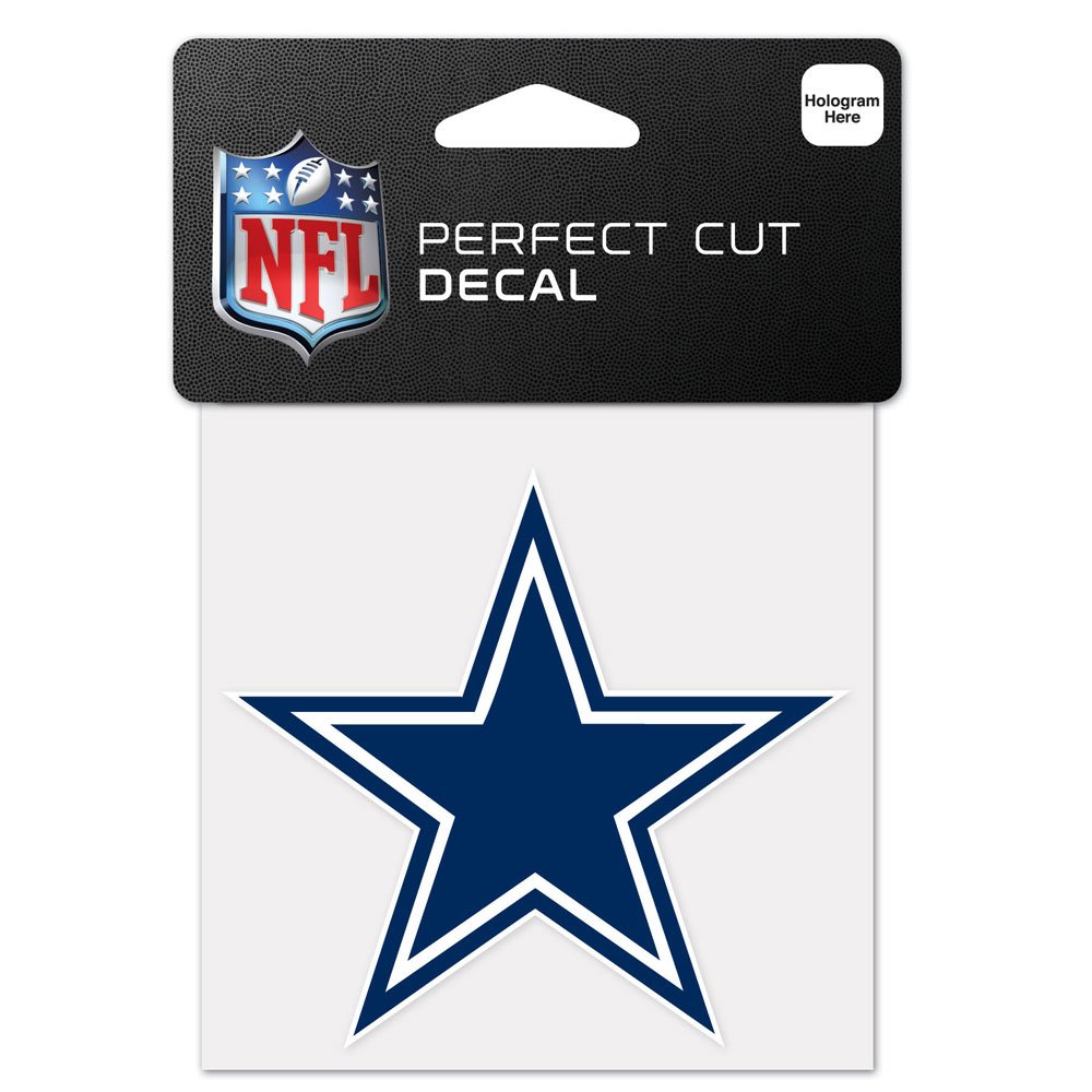 NFL Dallas Cowboys 8-by-8 Inch Diecut Colored Decal