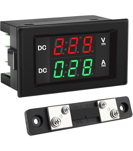 Amazon.com: Aexit 91C4 DC100-0-100A gauge Zero Center Analog Panel