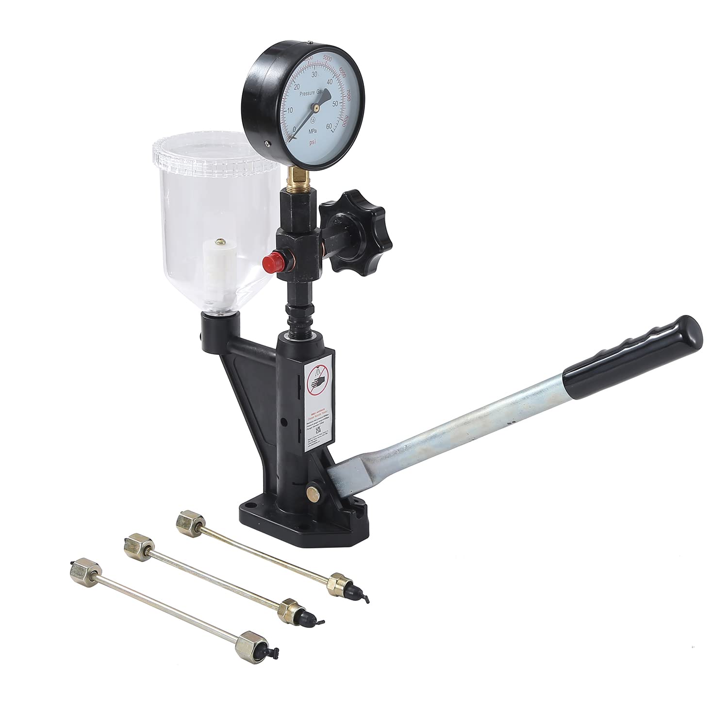 KATSU Tools Diesel Injector Nozzle Pressure Tester 0-600 Bar 449949