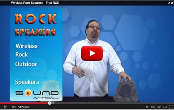 amazon outdoor rock speakers