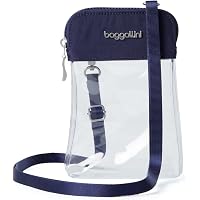 South Carolina Clear Stadium Crossbody Bag in Bone