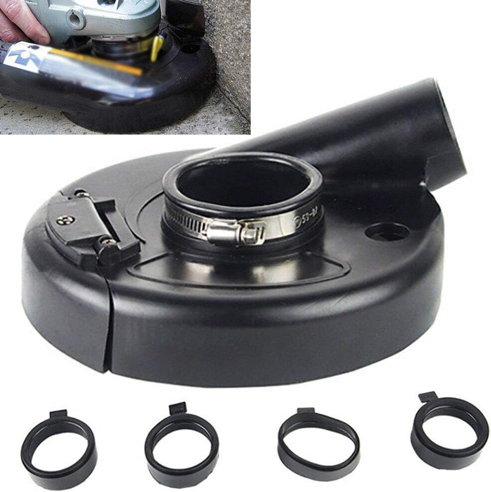 Universal Grinding Angle Grinder Dust Shroud 7 Inch Vacuum Dust Shroud Cover for Angle Grinder