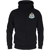 Newcastle United Football Club Official Soccer Gift Mens Fleece Zip Hoody