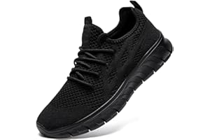 DLWKIPV Women's Running Shoes Lightweight Walking Sneakers Tennis Athletic Lace Up Gym Casual Fashion Fitness Sports Soft Sole Mesh Workout Comfortable